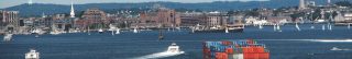harbor photo with commercial and pleasure boats
