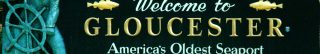 welcome to glouchester sign